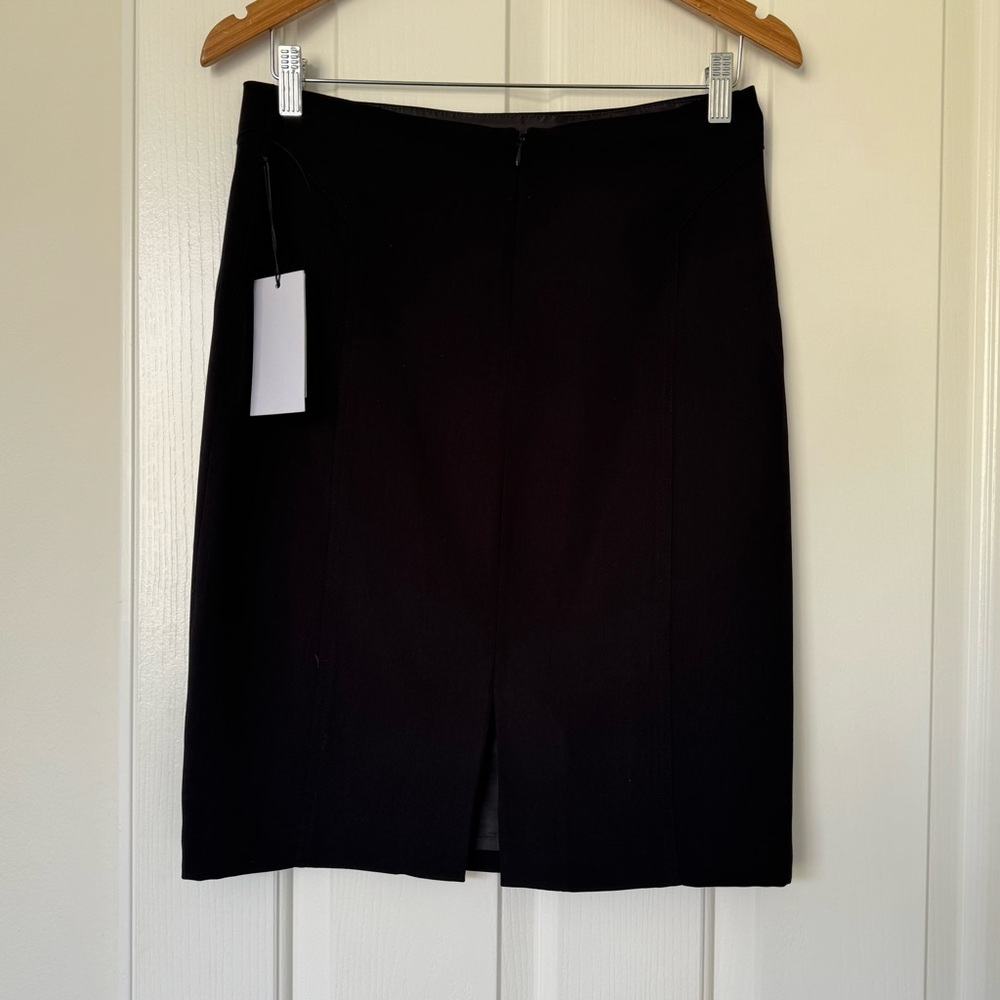 Ivanka Trump Lined Pencil Skirt Size 6 Color Black New with Tag - Picture 5 of 9